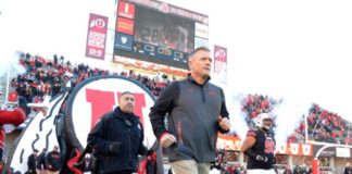 Utah head coach Kyle Whittingham