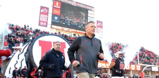 Utah head coach Kyle Whittingham